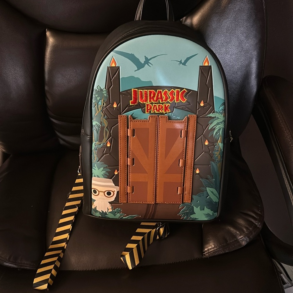 Jurassic park loungefly backpack